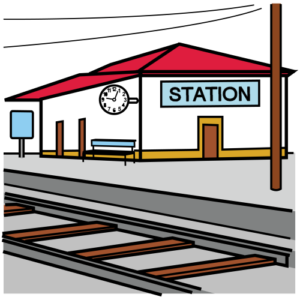 station (railway station)